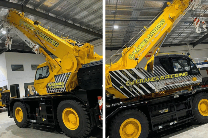 20T Bubble Crane in Melbourne