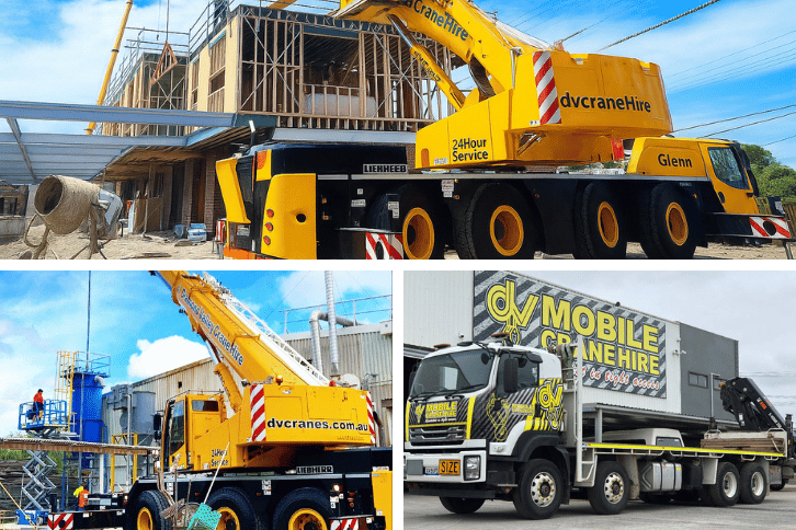 Truck Mounted vs Mobile Crane Hire